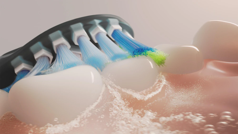 Philips Sonicare C3 Premium Plaque Defense Têtes de brosse de rechange Noir (4 pièces)