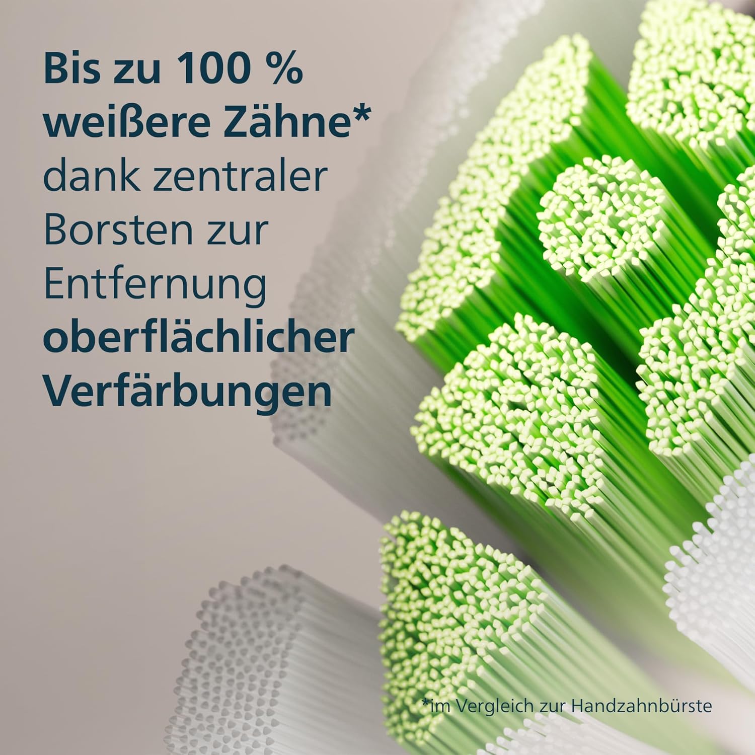 Philips Sonicare W2 Optimal White Ersatzbürstenköpfe Weiss (4 Stk.)