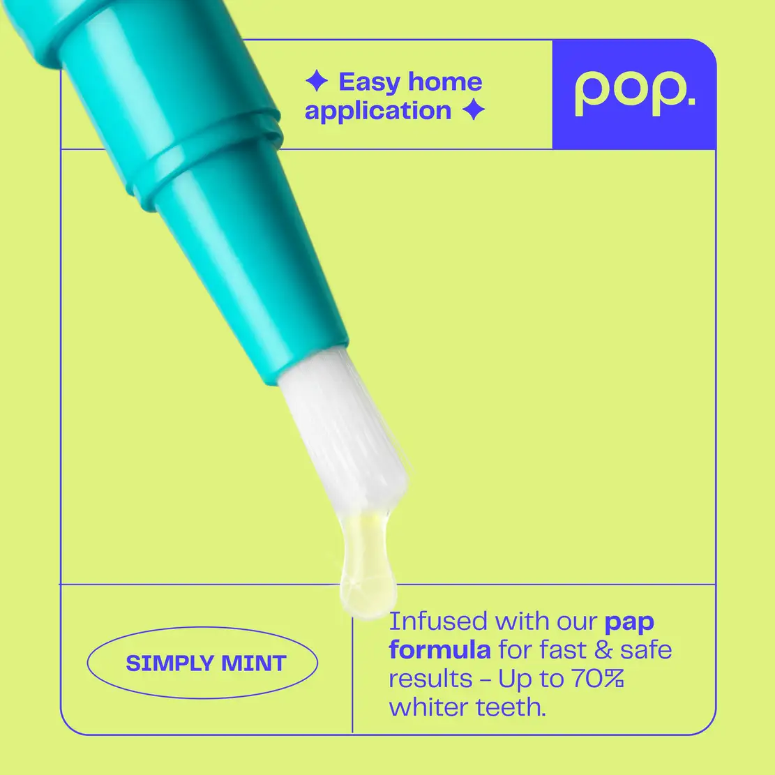 Smilepen Pop Teeth Whitening Pen Simply Mint