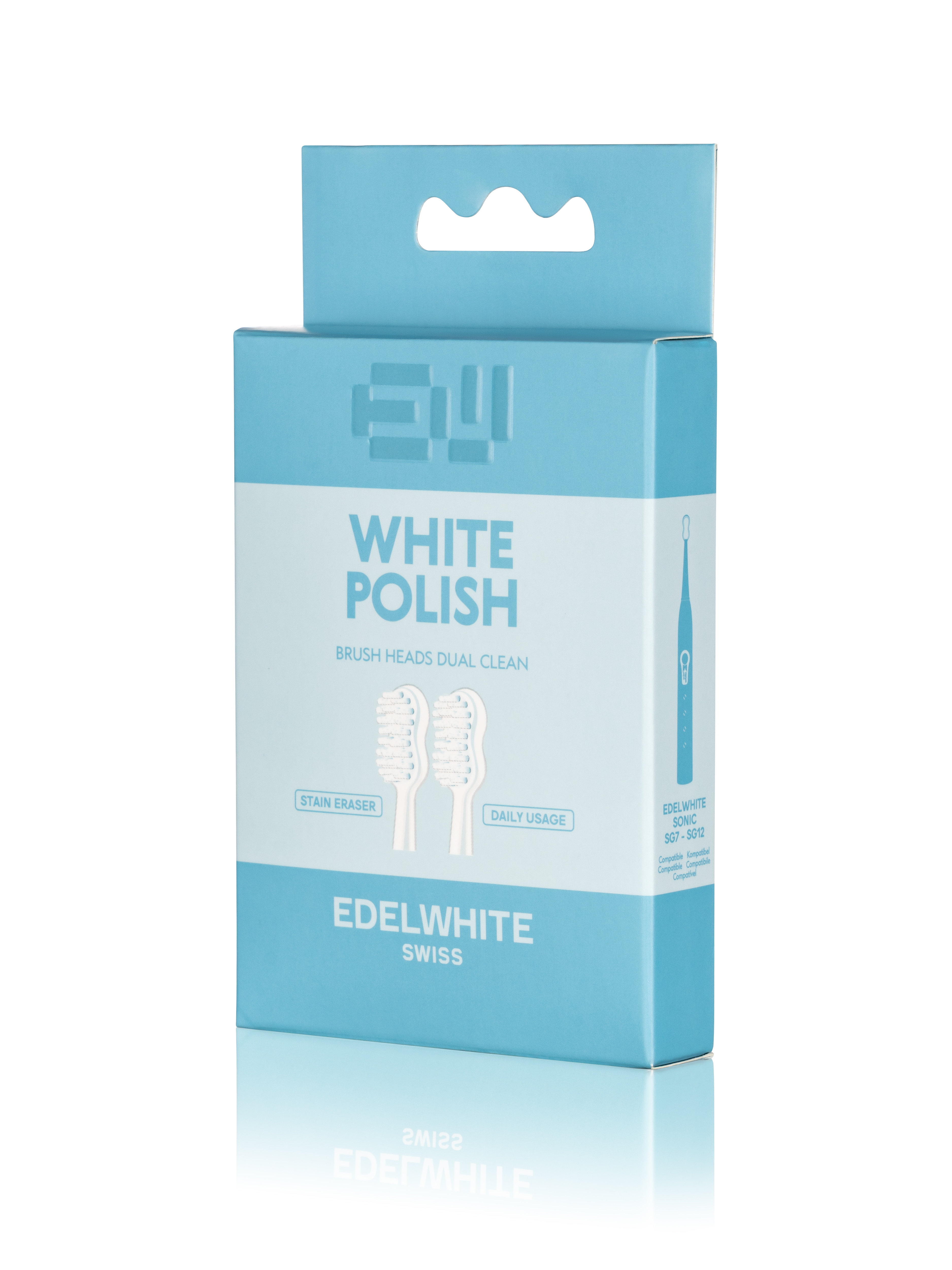 edel+white Whitening Bürstenköpfe, 2 Stk (100189)