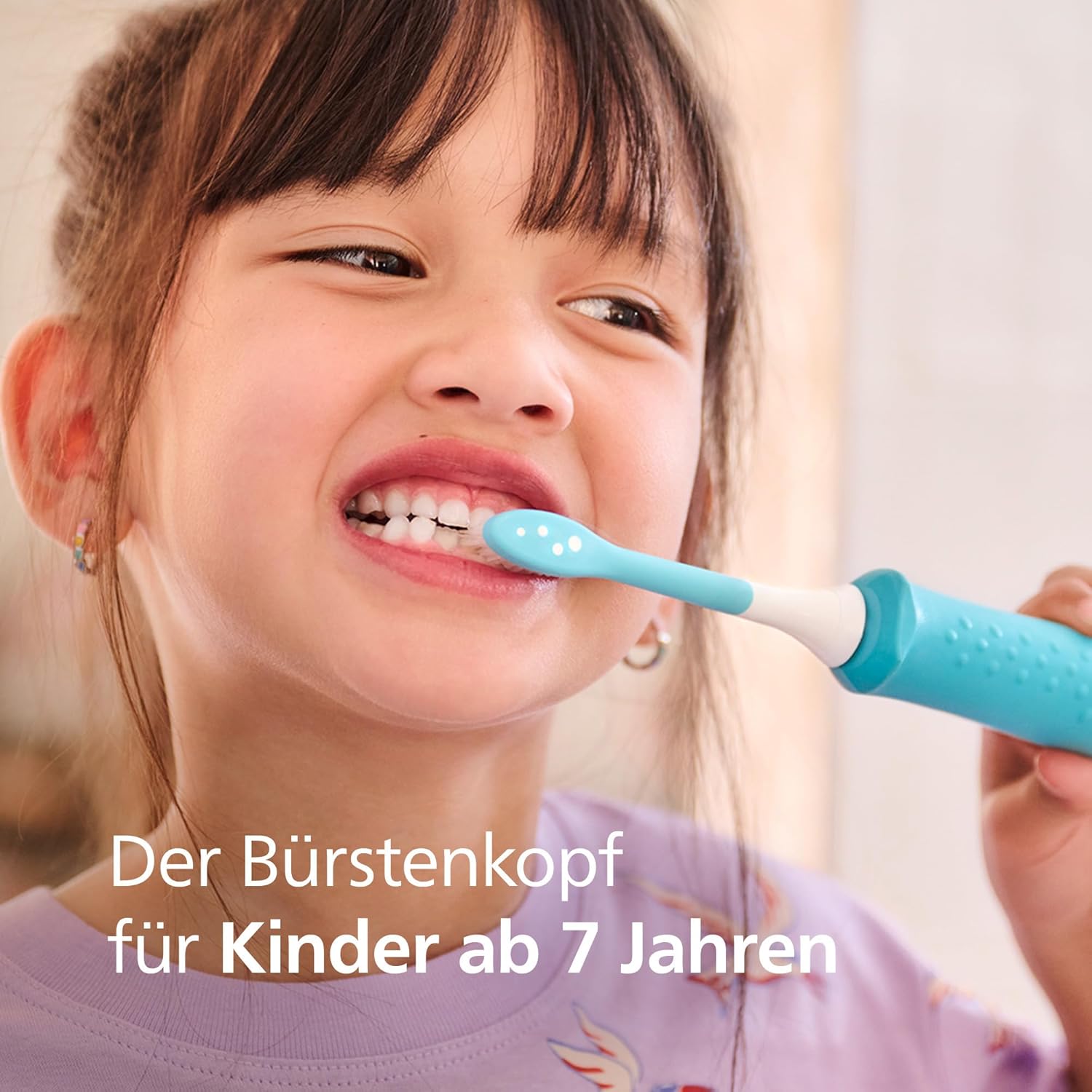 Philips Sonicare For Kids Testine di ricambio per bambini dai 7 anni (4 pezzi)