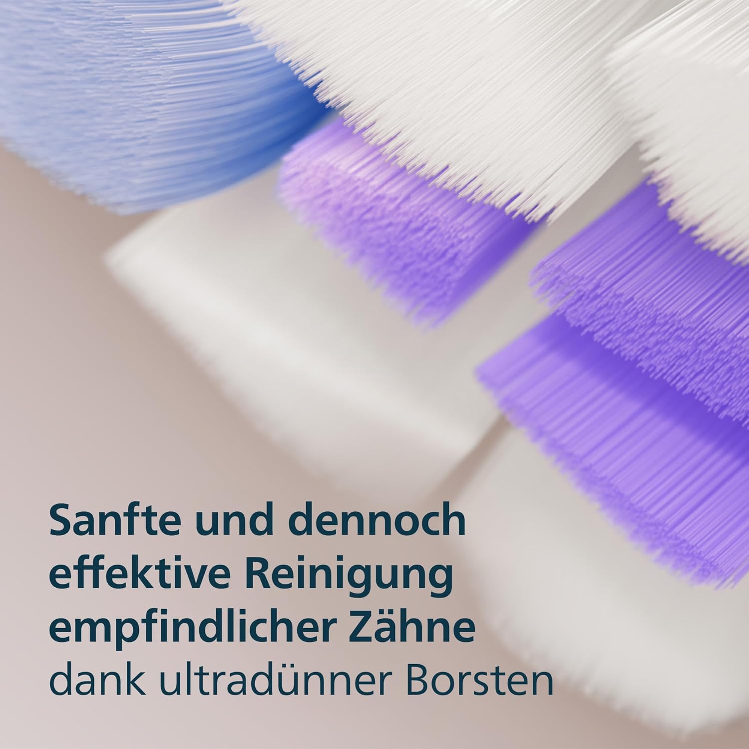 Philips Sonicare S2 Sensitive Ersatzbürstenköpfe Weiss (4 Stk.)