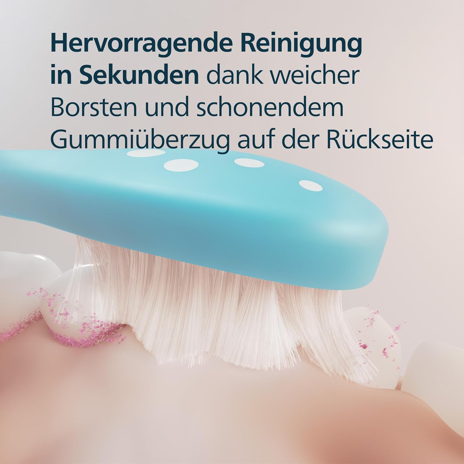Philips Sonicare For Kids Testine di ricambio per bambini dai 7 anni (4 pezzi)