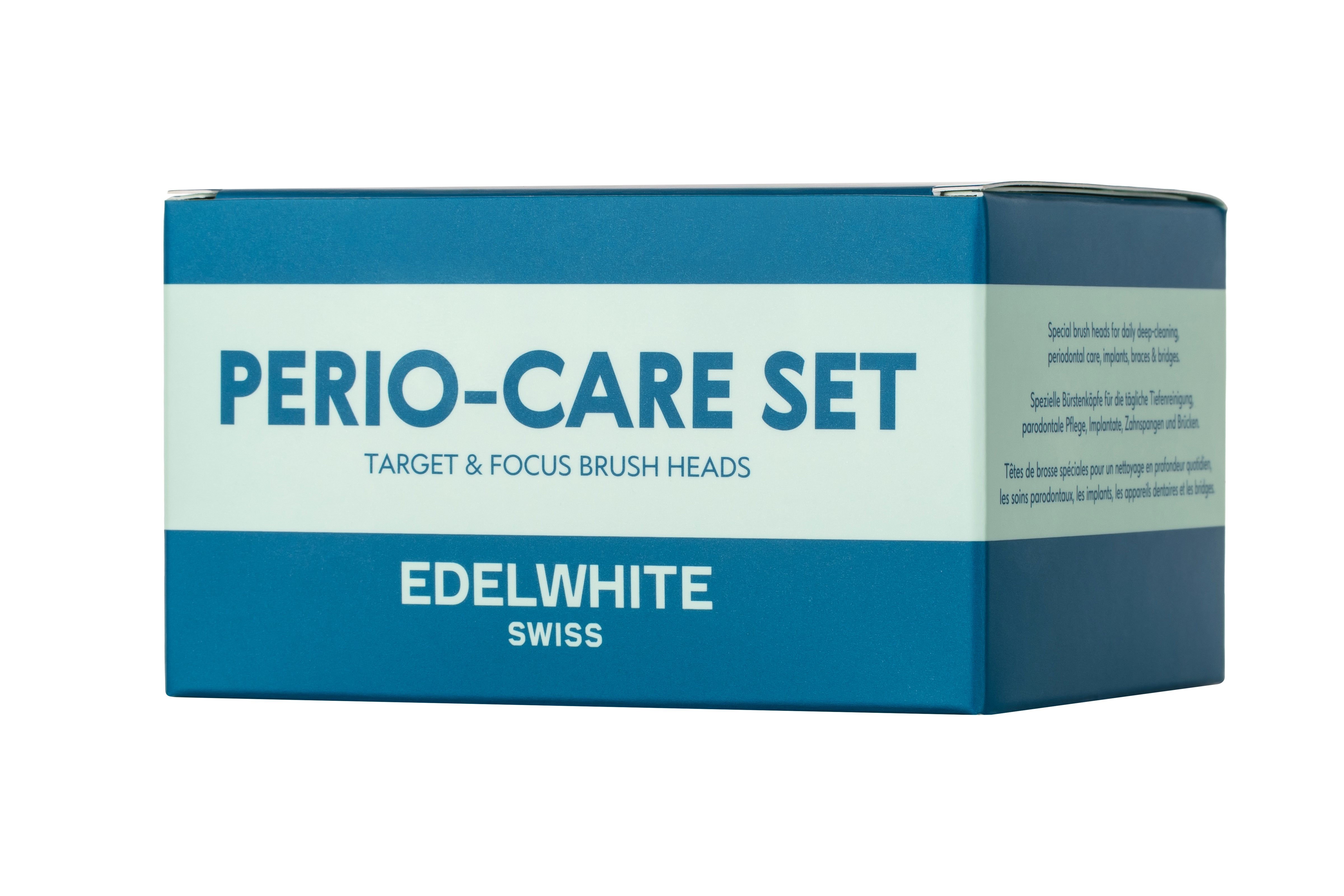 edel+white Bacterio Target&Focus Bürstenköpfe, 2 Stk (100193)