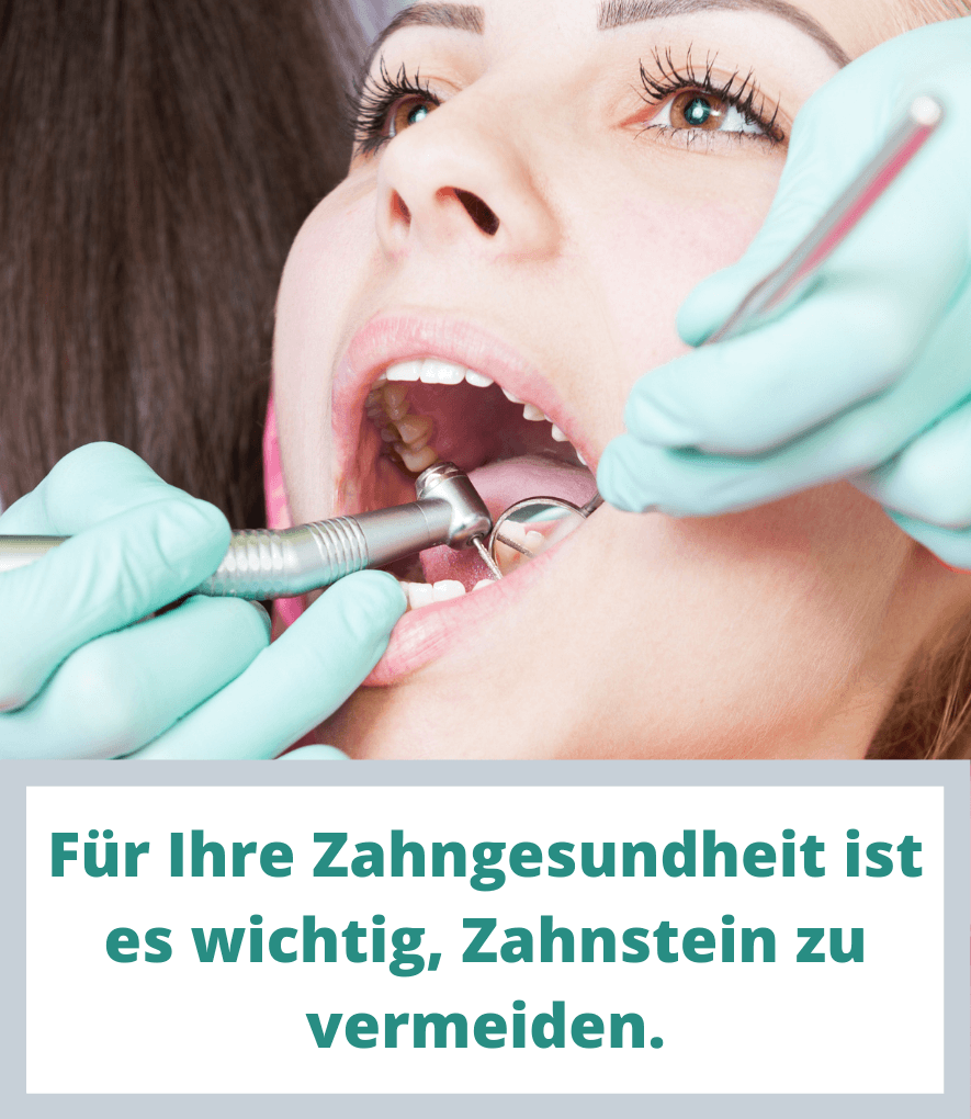 Zahnarzt entfernt Zahnstein